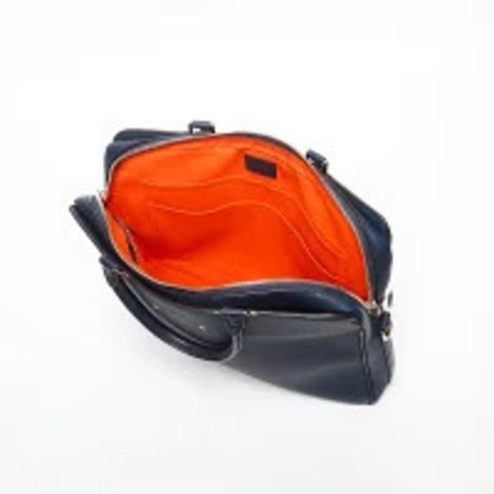 Louis Vuitton Armand Handbag Marine Navy Blue Briefcase Blue - Picture 13 of 13